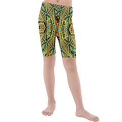 Space Logic Kid s Mid Length Swim Shorts by MRTACPANS