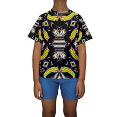 This Or That Kid s Short Sleeve Swimwear