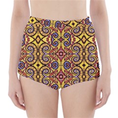 Apart Art High-waisted Bikini Bottoms