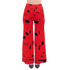 Red And Black Pattern Pants