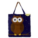 Cute owl Grocery Tote Bag View1