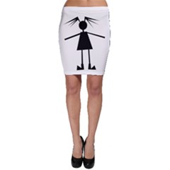 Teenage Girl Bodycon Skirt by Valentinaart