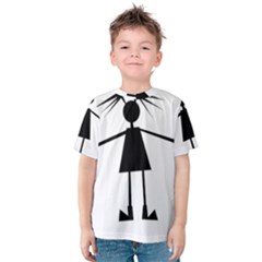 Teenage Girl Kid s Cotton Tee