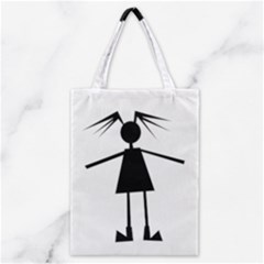 Teenage Girl Classic Tote Bag by Valentinaart