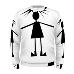 Teenage Girl Men s Sweatshirt by Valentinaart