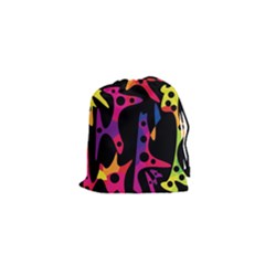 Colorful Pattern Drawstring Pouches (xs) 