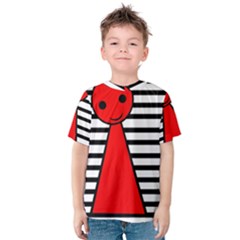 Red Pawn Kid s Cotton Tee