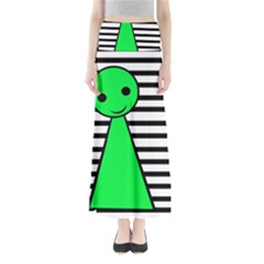 Green Pawn Maxi Skirts