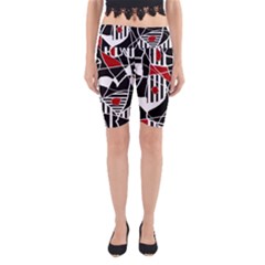 Artistic Abstraction Yoga Cropped Leggings