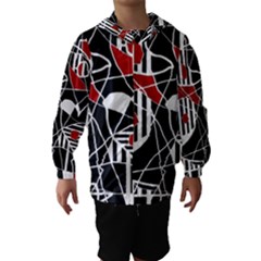 Artistic Abstraction Hooded Wind Breaker (kids)