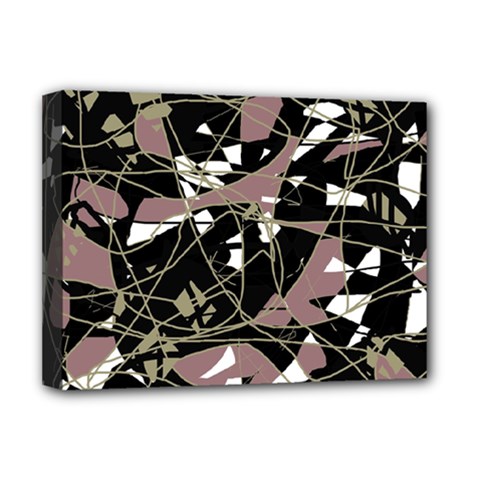 Artistic Abstract Pattern Deluxe Canvas 16  X 12   by Valentinaart