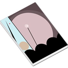 Abstract Design Large Memo Pads