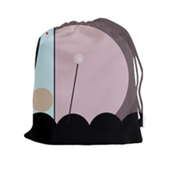 Abstract Design Drawstring Pouches (xxl)