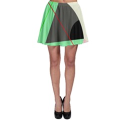 Decorative Abstract Design Skater Skirt by Valentinaart