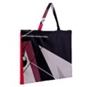 Artistic abstraction Zipper Large Tote Bag View2