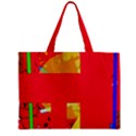 Red abstraction Zipper Mini Tote Bag View1