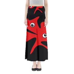 Red Amoeba Maxi Skirts