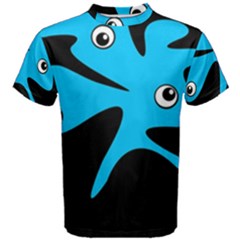 Blue Amoeba Men s Cotton Tee by Valentinaart