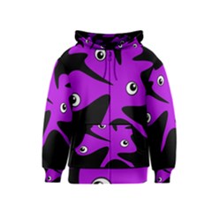 Purple amoeba Kids  Zipper Hoodie