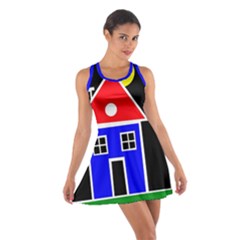 Kids Drawing Cotton Racerback Dress