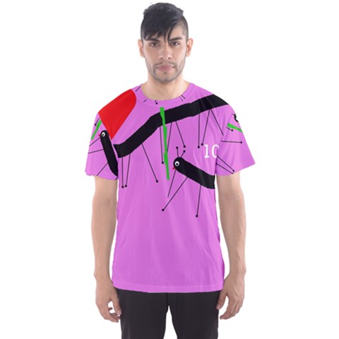 Centipedes Men s Sport Mesh Tee by Valentinaart