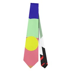 Abstract Train Neckties (two Side)  by Valentinaart