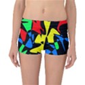 Colorful abstraction Reversible Boyleg Bikini Bottoms View3