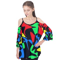 Colorful Abstraction Flutter Tees