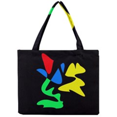 Colorful Abstraction Mini Tote Bag by Valentinaart