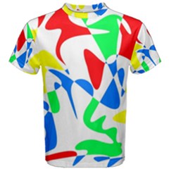 Colorful abstraction Men s Cotton Tee