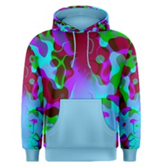 Retro Abstract Colorsplash Men s Pullover Hoodie