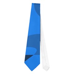 Blue Pattern Neckties (one Side) 