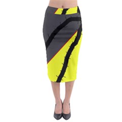 Spider Midi Pencil Skirt