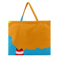 Chimney Zipper Large Tote Bag