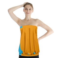 Chimney Strapless Top