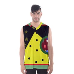 Abstract Design Men s Basketball Tank Top