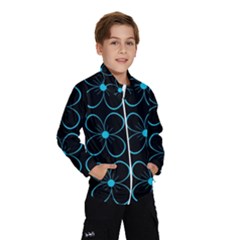 Blue Flowers Wind Breaker (kids)