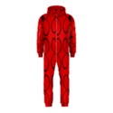 Red floral pattern Hooded Jumpsuit (Kids) View1