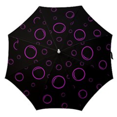 Purple Bubbles  Straight Umbrellas