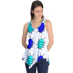 Blue Bugs Sleeveless Tunic