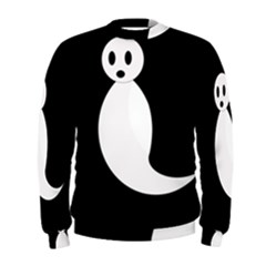 Ghost Men s Sweatshirt by Valentinaart