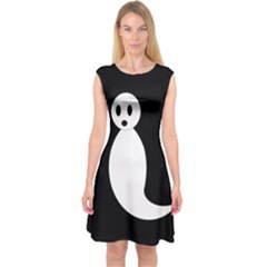 Ghost Capsleeve Midi Dress