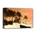 Wonderful Sunset Over The Beach, Tropcal Island Deluxe Canvas 18  x 12   View1