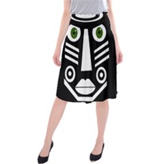 Mask Midi Beach Skirt