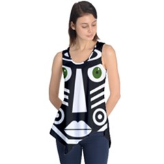 Mask Sleeveless Tunic