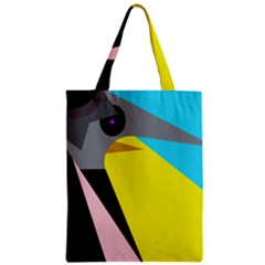 Angry Bird Zipper Classic Tote Bag