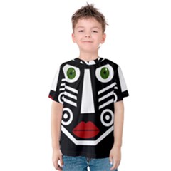 African Mask Kid s Cotton Tee