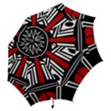 African red mask Hook Handle Umbrellas (Large) View2