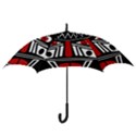 African red mask Hook Handle Umbrellas (Large) View3