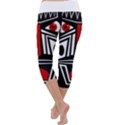 African red mask Capri Yoga Leggings View4